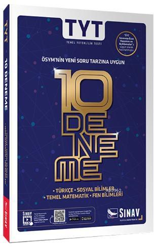 Sınav Dergisi Yayınları TYT 10 Deneme Sınav Dergisi 