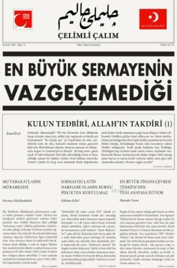 Türk Milliyetçilerinin Mecmuası Yıl:2 Sayı:14