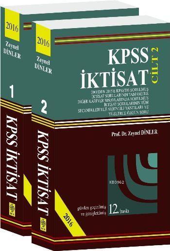 KPSS İktisat 2016 (2 Cilt)