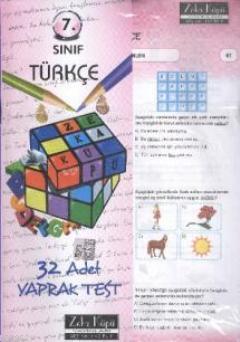 7. Sınıf Türkçe Yaprak Test