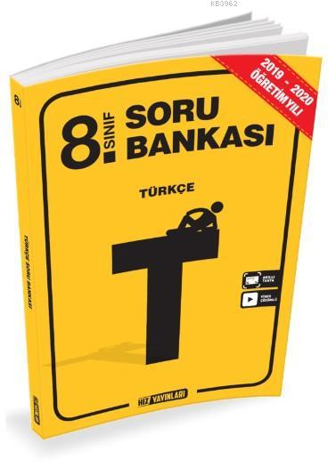 Hız Yayınları 8. Sınıf Türkçe Soru Bankası Hız 