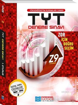 2018 Tyt Z9 1 Oturum Ileri Seviye Video Cozumlu Deneme Sinavi Kolektif 9786052110478 Kitap Yuzdeiki Com