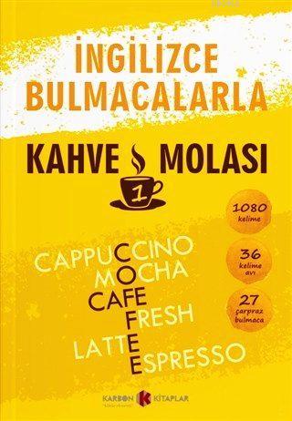 İngilizce Bulmacalarla Kahve Molası - 1 (Ciltli)