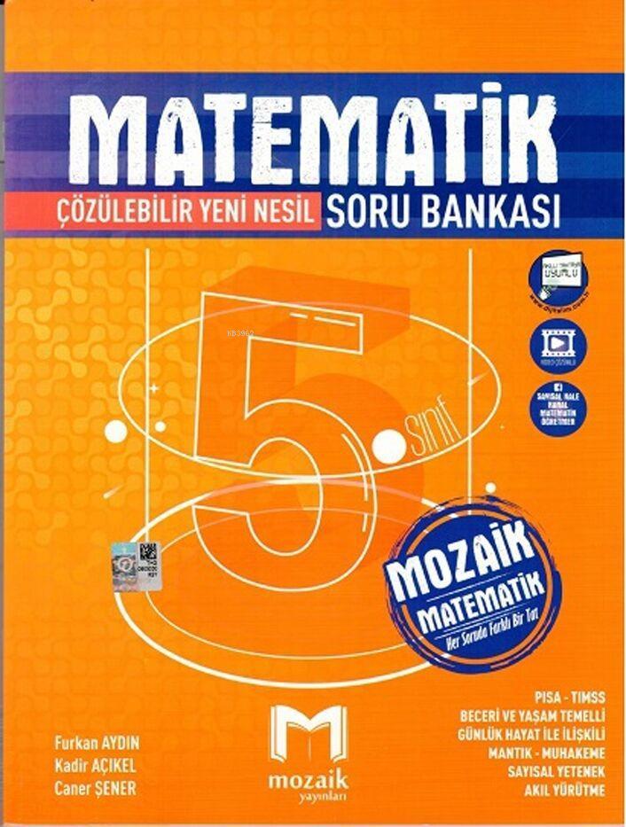 Mozaik Yayınları 5. Sınıf Matematik Soru Bankası Mozaik 