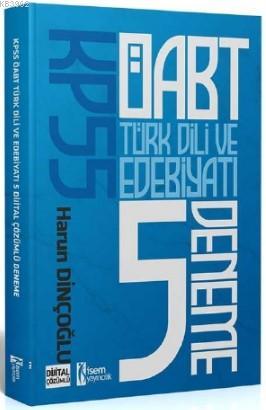 İsem 2021 KPSS ÖABT Türk Dili ve Edebiyatı Öğretmenliği Tamamı Çözümlü 5 Deneme İsem Yayıncılık