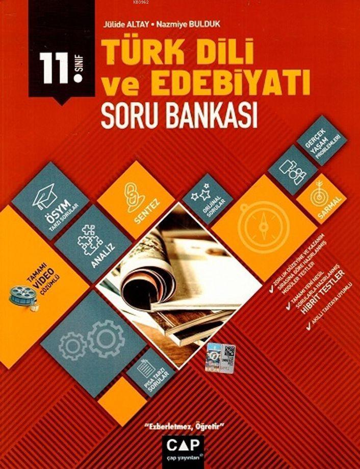 Çap Yayınları 11. Sınıf Anadolu Lisesi Türk Dili ve Edebiyatı Soru Bankası Çap 