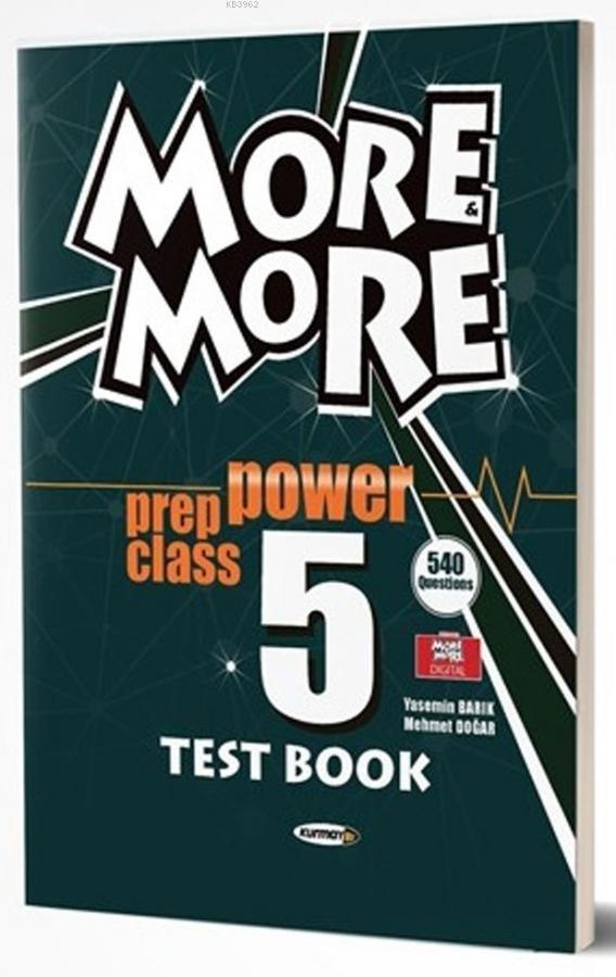 Kurmay ELT Yayınları 5. Sınıf More More English Prep Class Power Test Book Kurmay ELT 