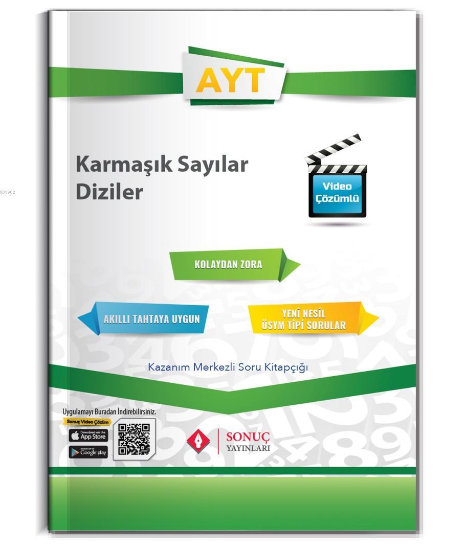  Sonuç Yayınları AYT Karmaşık Sayılar Diziler Kazanım Merkezli Soru Kitapçığı Sonuç | Sonuç Yayınları AYT Karmaşık Sayılar Diziler Kazanım Merkezli Soru Kitapçığı Sonuç | Sonuç Yayınları (Ankara) | 9786057732088 