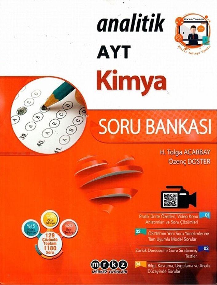  Merkez Yayınları AYT Kimya Analitik Soru Bankası Merkez 