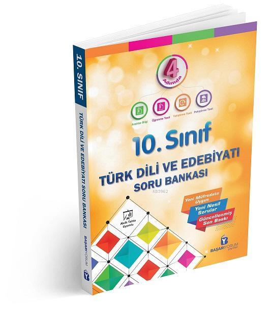 Başarıyorum Yayınları 10. Sınıf Türk Dili Ve Edebiyatı 4 Adımda Soru Bankası Başarıyorum