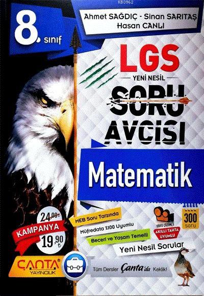 Çanta Yayınları 8. Sınıf LGS Matematik Soru Avcısı Çanta 
