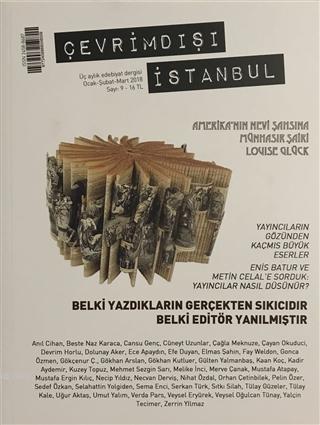 Çevrimdışı İstanbul Üç Aylık Edebiyat Dergisi Sayı : 9 Ocak-Şubat-Mart 2018