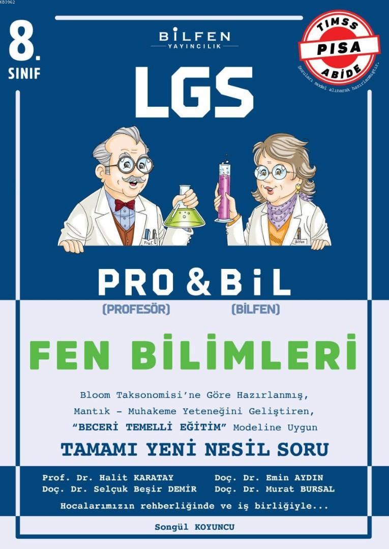 Bilfen Yayınları 8. Sınıf LGS Fen Bilimleri Probil Soru Bankası Bilfen 