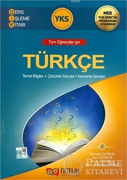 Nitelik Yayınları TYT Türkçe Ders İşleme Kitabı Nitelik 