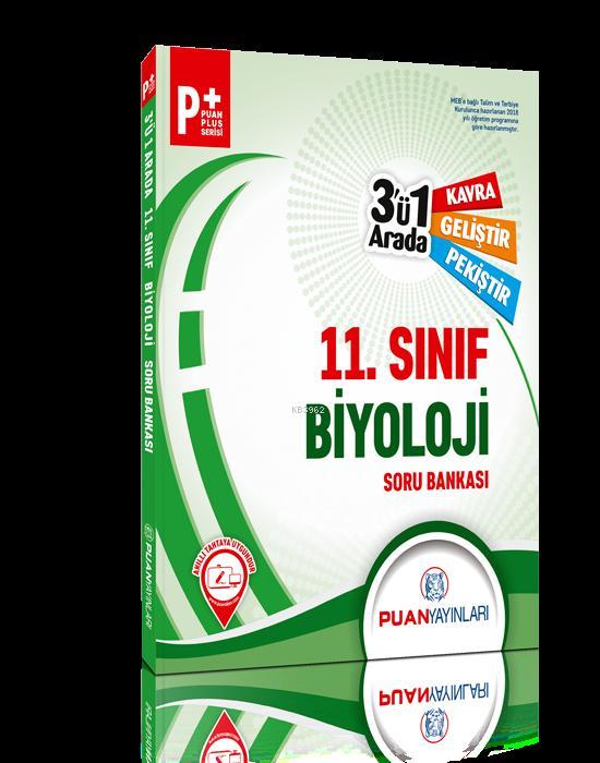 Puan Yayınları 11. Sınıf Biyoloji 3 ü 1 Arada Soru Bankası Puan 