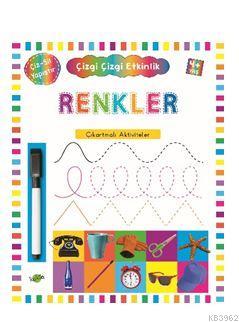  Kukla Yayınları Renkler 4 Yaş ve Üstü Çizgi Çizgi Etkinlik | Kolektif | Kukla Yayınları | 9786058184749 | 