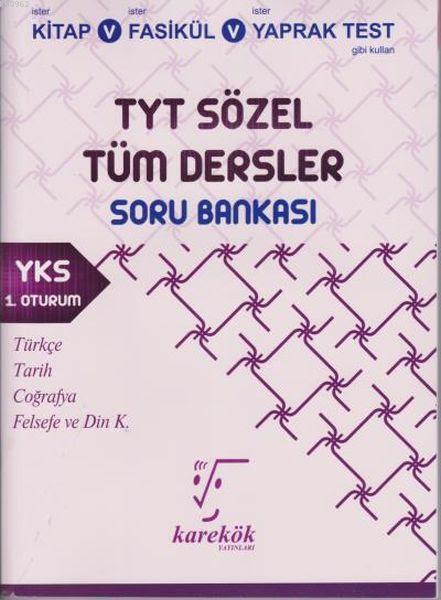 TYT Sözel Tüm Dersler Soru Bankası