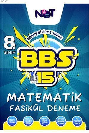 BiNot Yayınları 8. Sınıf LGS Matematik Branş Bitirme Sınavı 15 Fasikül Deneme BiNot 