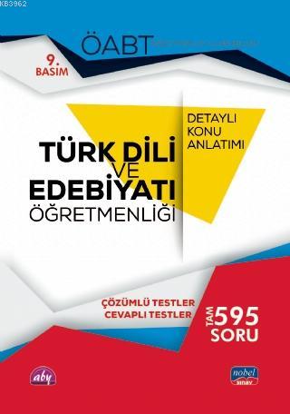 ÖABT Türk Dili ve Edebiyatı - Öğretmenlik Alan Bilgisi - Detaylı Konu Anlatımı