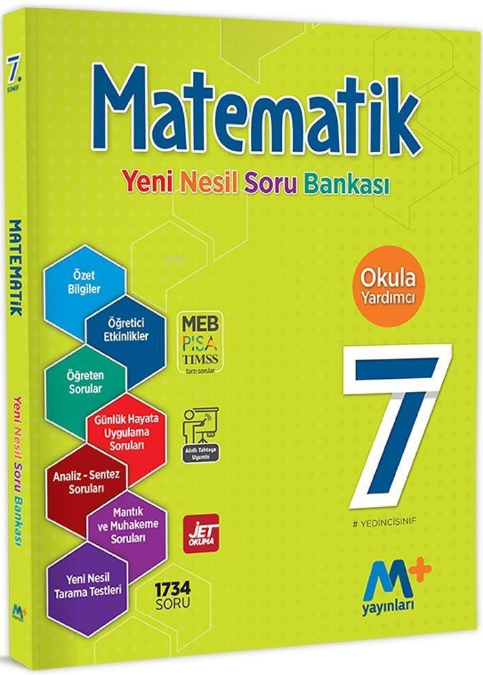 Martı Yayınları 7. Sınıf Matematik Yeni Nesil Soru Bankası Martı 