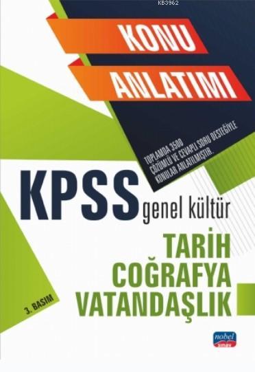 KPSS Genel Kültür - Tarih - Coğrafya - Vatandaşlık / Konu Anlatımı