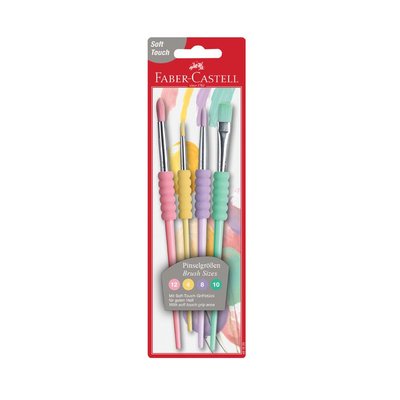 Faber-Castell Soft Touch Fırça Pastel 4 Çşt 20'Li