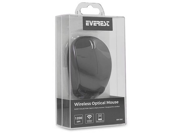 Everest Mouse Sm-340 3D Kablosuz Siyah