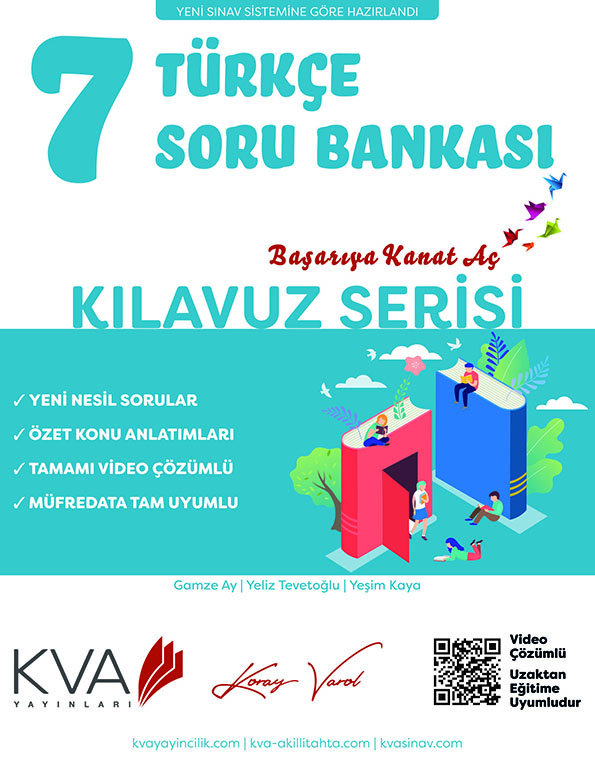 KVA Kılavuz Serisi 7.Sınıf Türkçe Soru Bankası