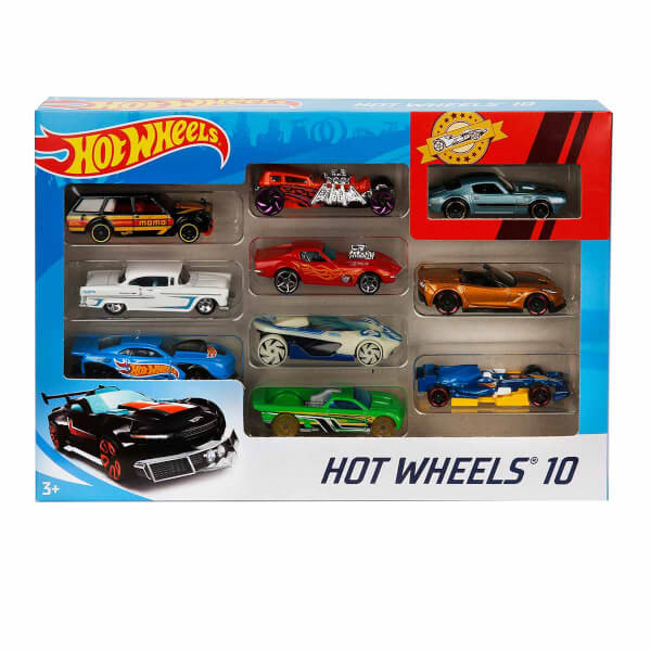 Hot Wheels 54886 10'lu Yarış Arabaları